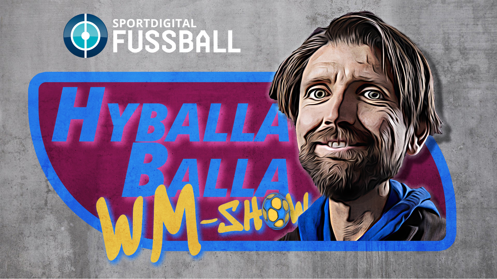 Trainerexperte Peter Hyballa mit täglicher WM-Show live bei Sportdigital FUSSBALL -  Klinsmann, van der Vaart und viele mehr zu Gast!