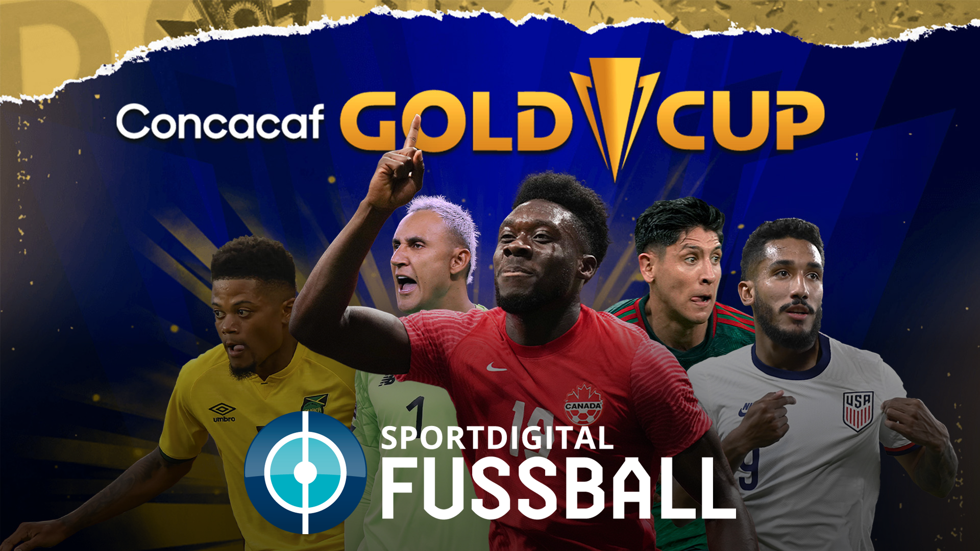Sportdigital FUSSBALL überträgt live den CONCACAF Gold Cup 2023!
