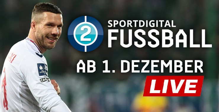 Neuer Sender Sportdigital FUSSBALL 2 geht LIVE 