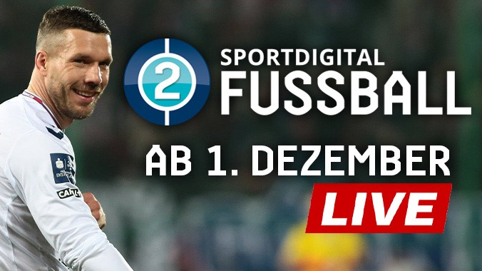 Neuer Sender Sportdigital FUSSBALL 2 geht LIVE 