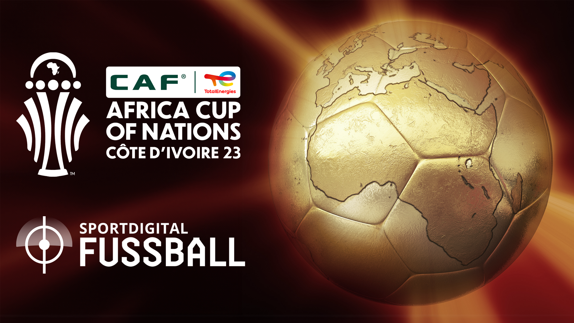 Sportdigital FUSSBALL überträgt den TotalEnergies CAF Africa Cup of Nations 2023!
