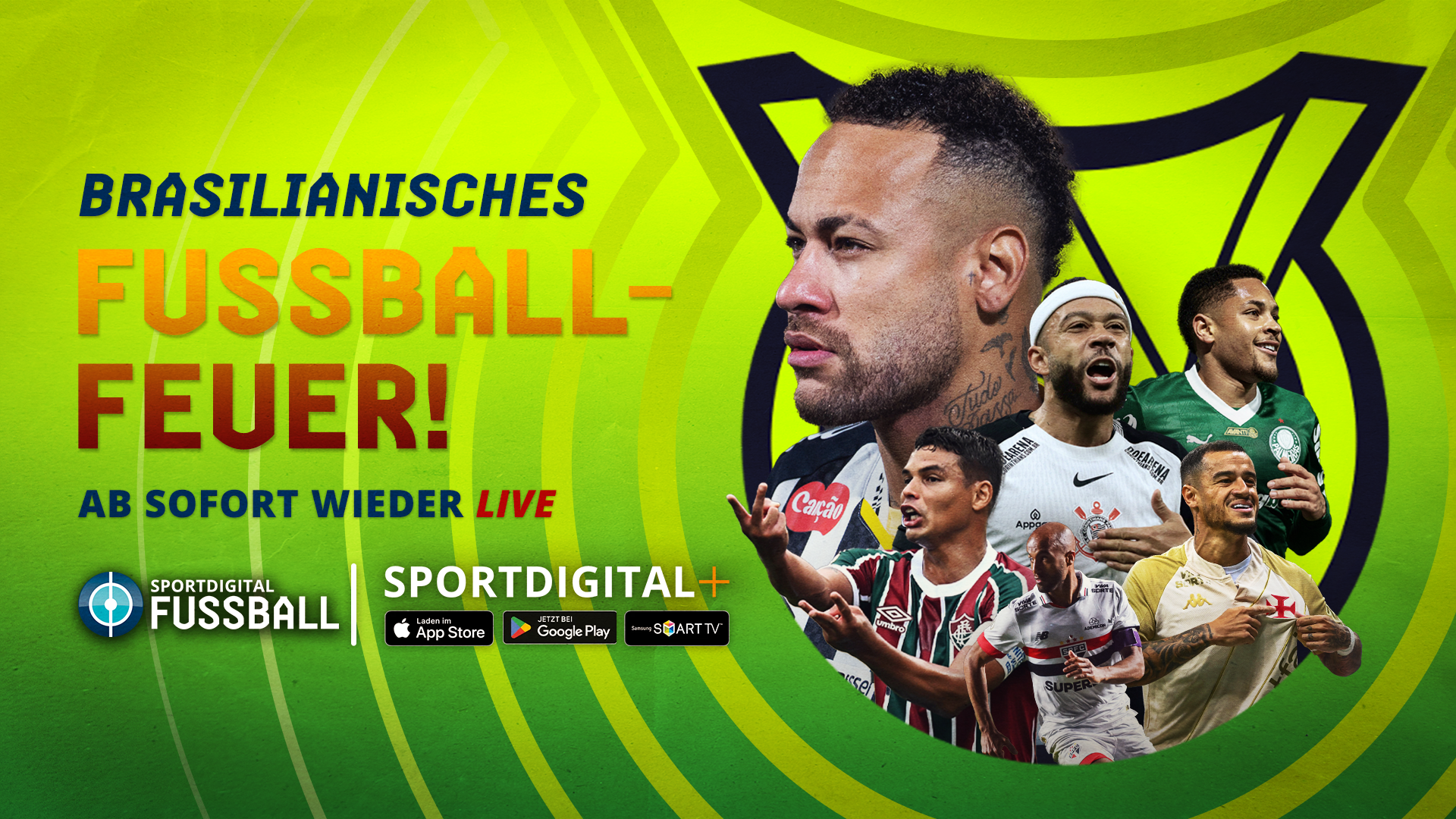 SPORTDIGITAL sichert sich ab sofort die Übertragungsrechte an der Campeonato Brasileiro
