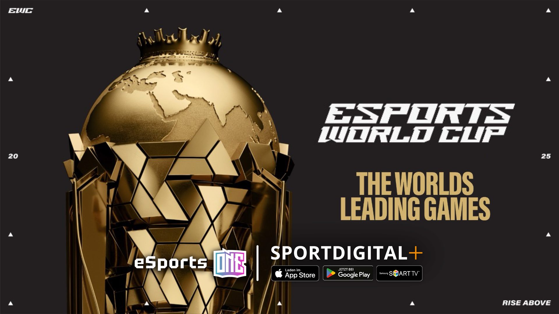 SPORTDIGITAL überträgt den Esports World Cup live auf eSportsONE